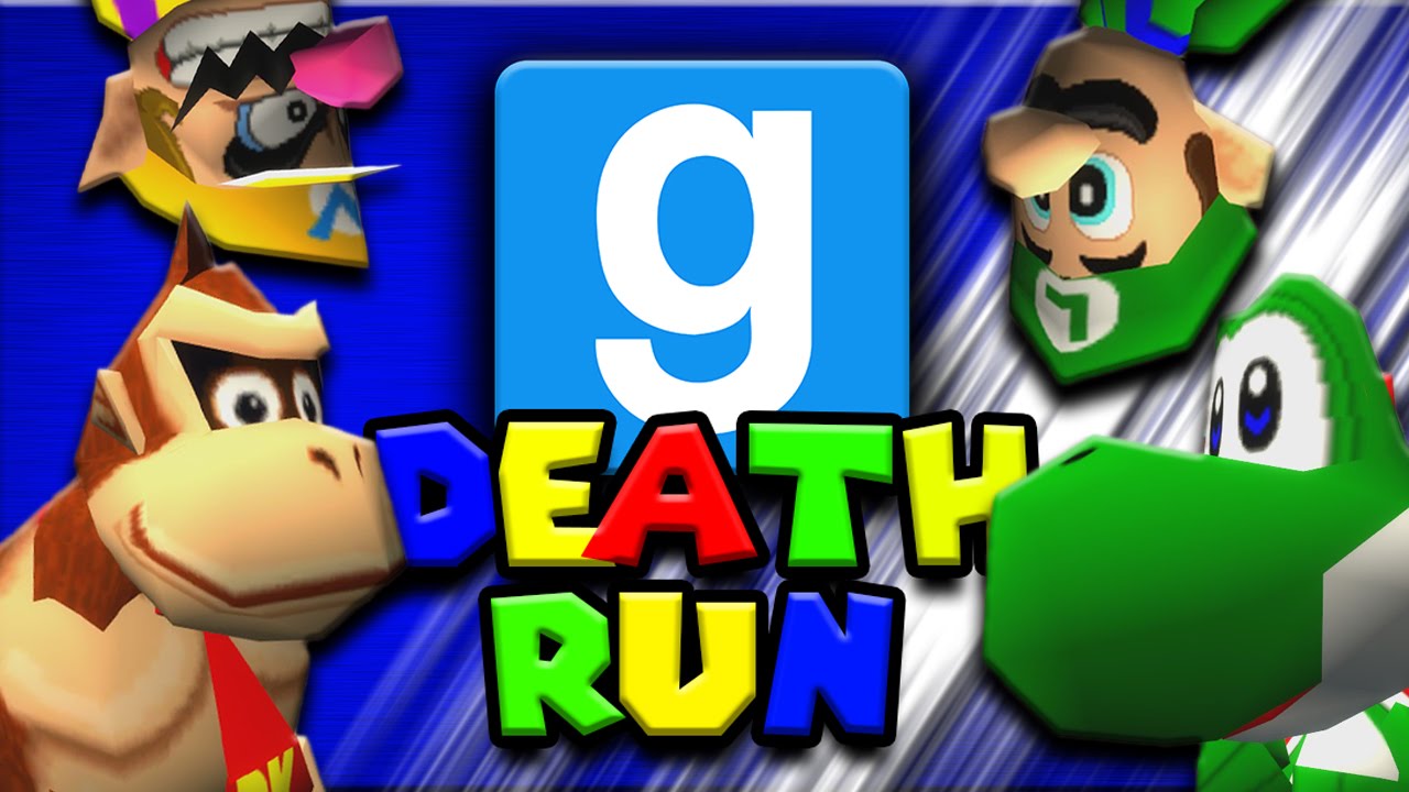 Gmod Death Run Funny Moments - Super Mario Map!