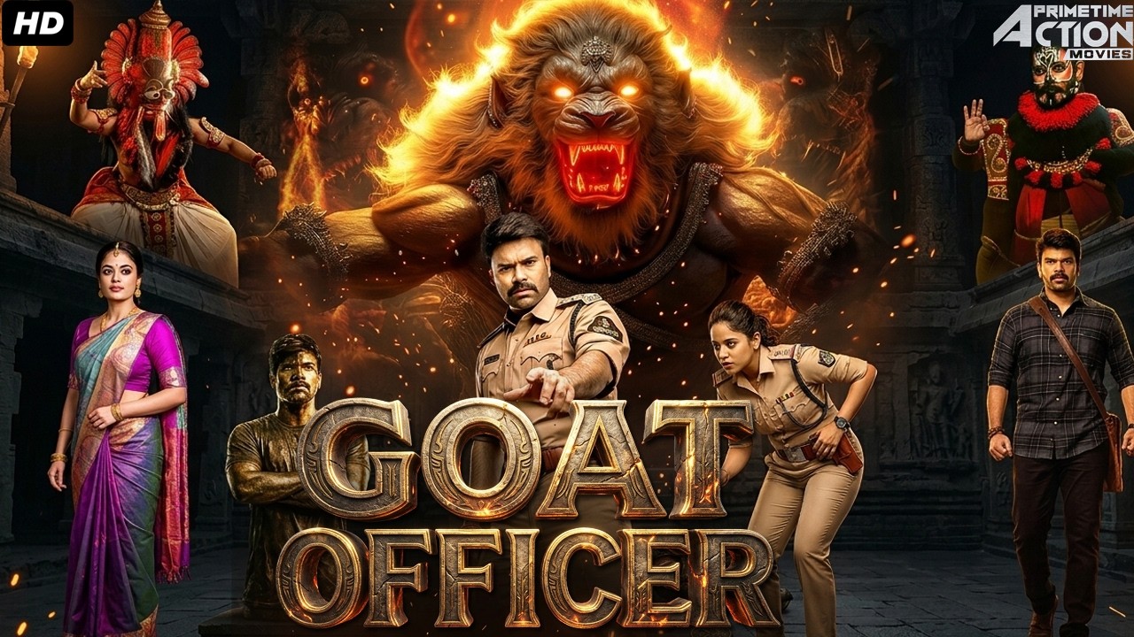 GOAT OFFICER - Hindi Dubbed Full Movie | Ashwin Babu, Nandita Swetha | Hindi Action Movie