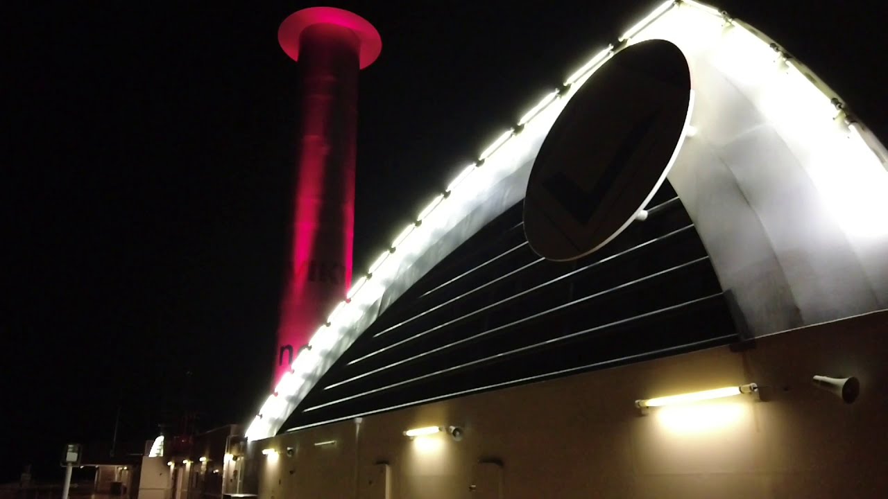 Viking Grace not to go in harbor L&Aring;NGN&Auml;S tonight. Very hard wind