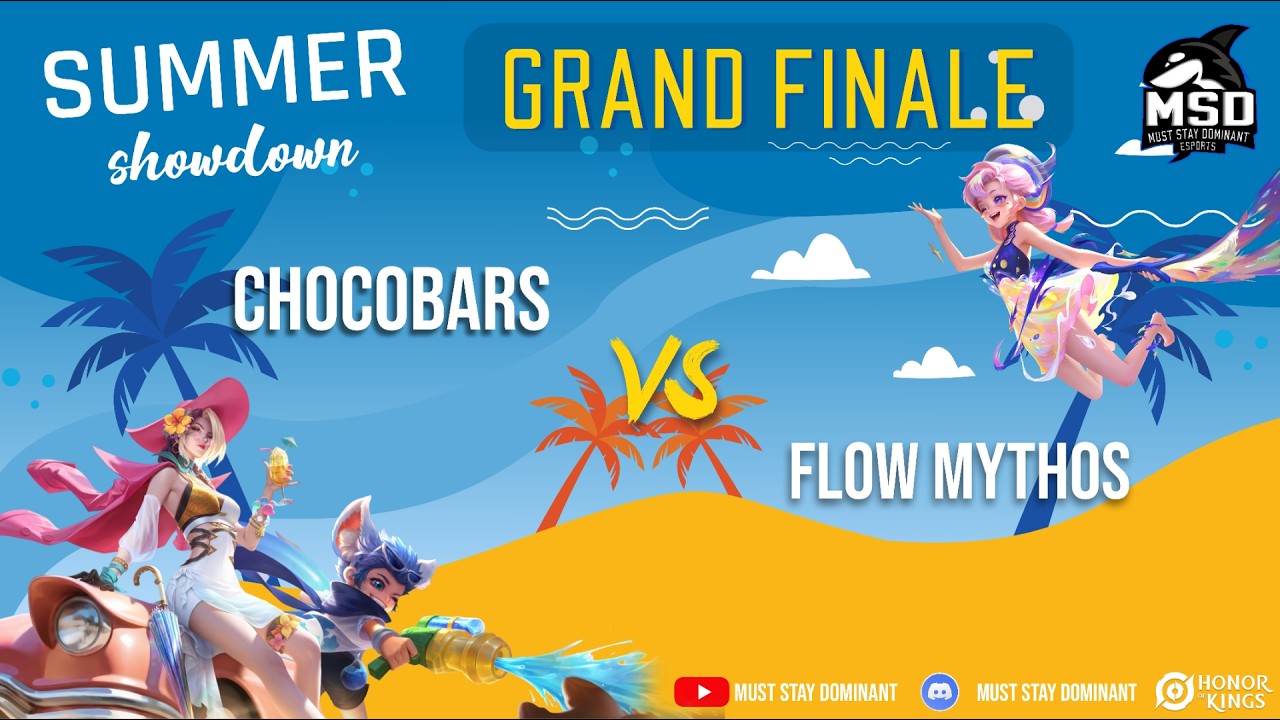 FINALS | CHOCOBARS VS FLOW | MSD SUMMER SHOWDOWN | Honor of Kings India #honorofkingsindia #hokindia