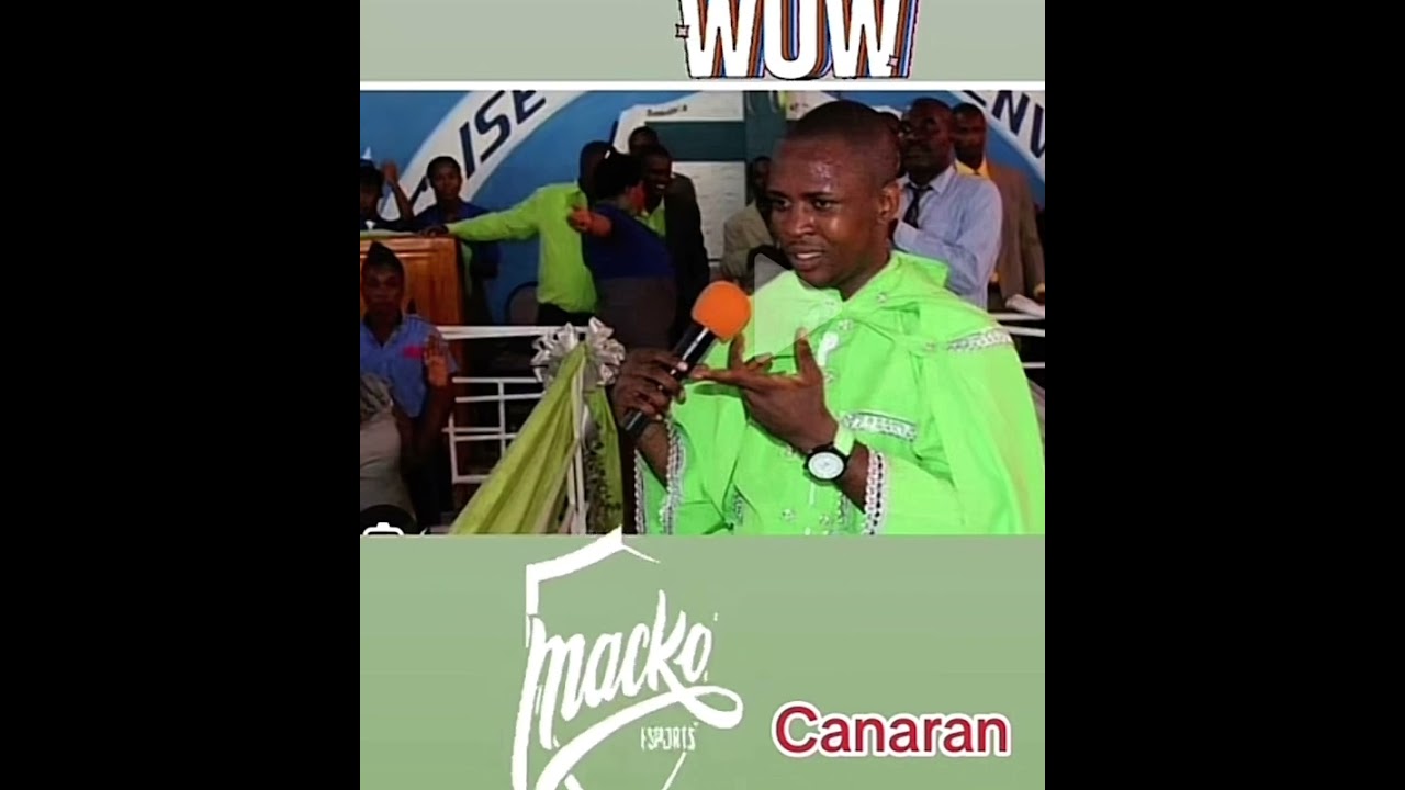 Prophète Mackenson di li pa nan canaran ditou li pwale