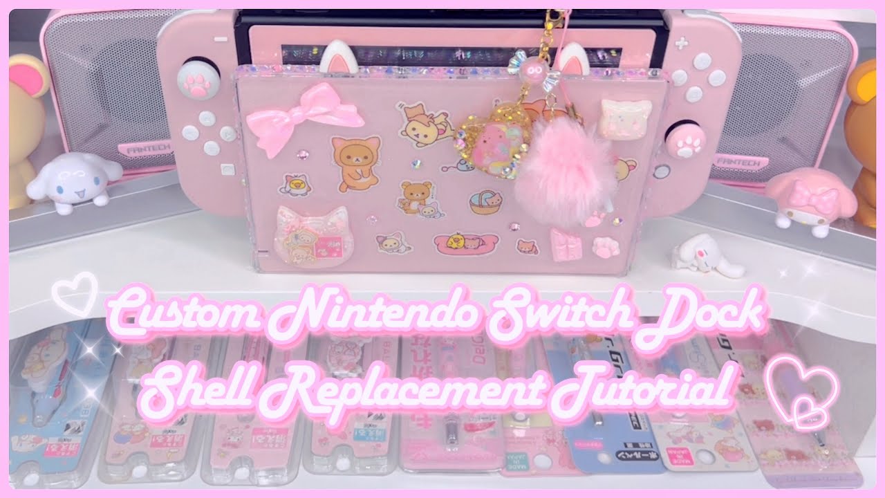Настройка док-станции My Nintendo Switch + замена корпуса от Extremerate
