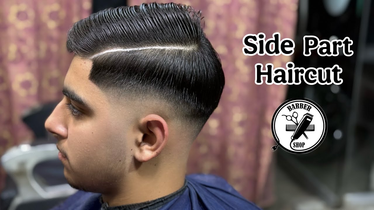 Side Part Haircut For Men Tutorial 