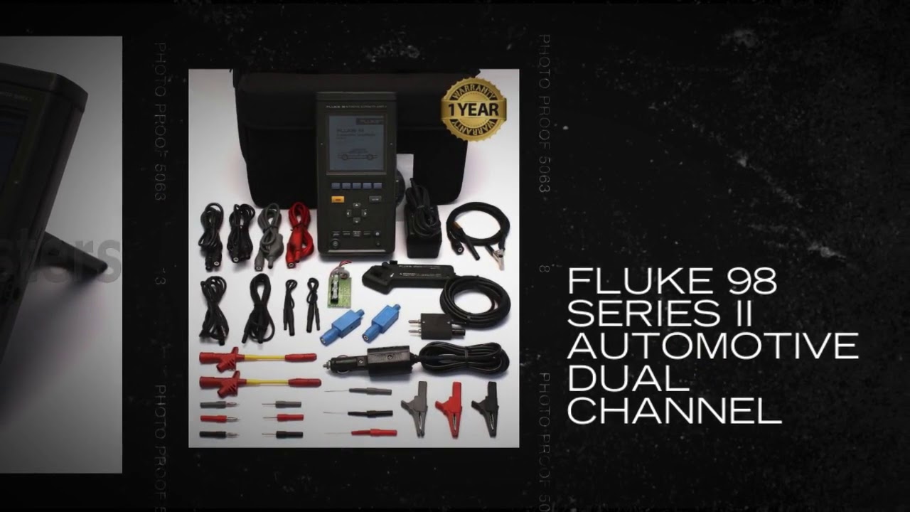 Fluke 98 Series II Automotive Dual Channel Scopemeter