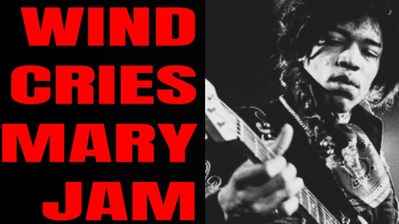 The Wind Cries Mary Guitar Solo Jam Track | Jimi Hendrix Style Backing Track In F Major