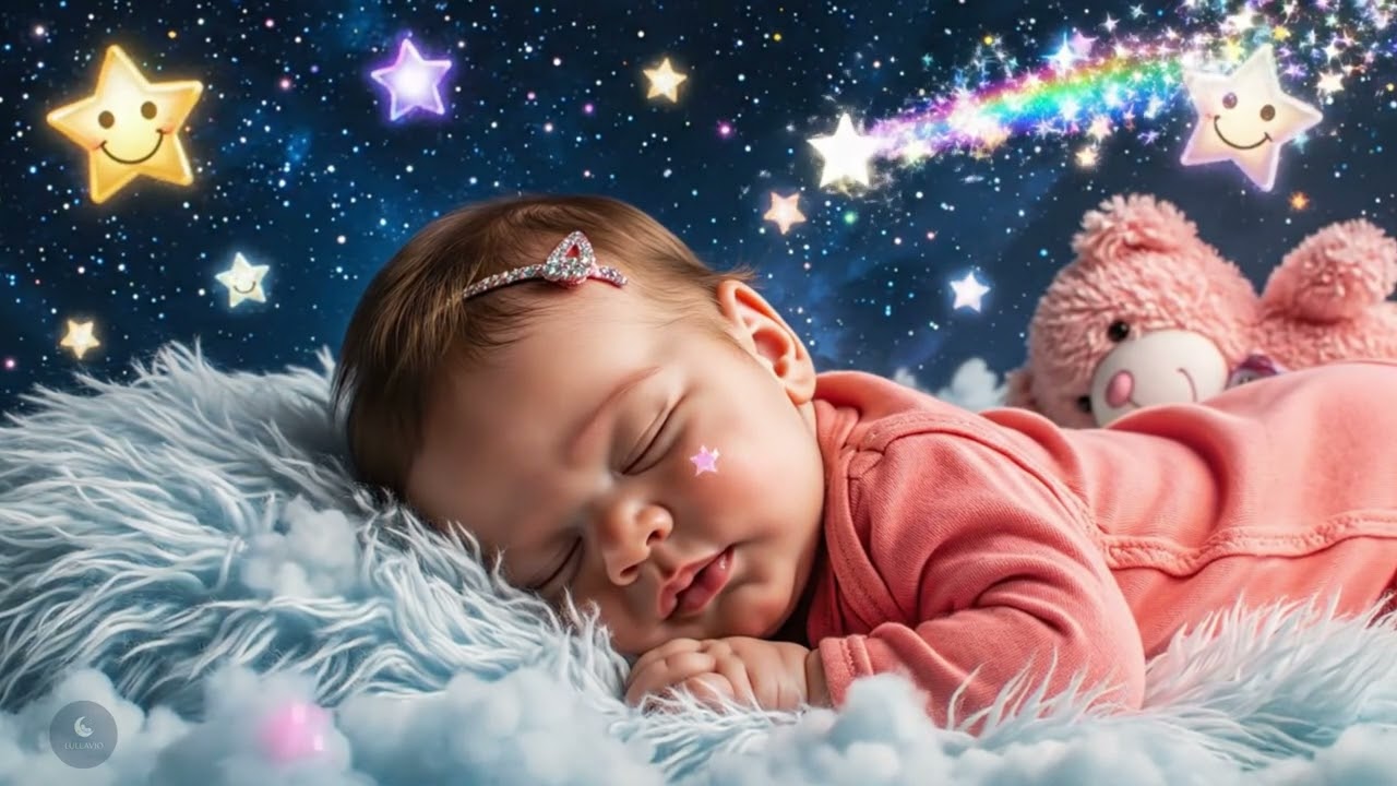 4 Hours Baby Sleep Music 🌙 Dreamy Lullaby with Soft Ambient Sounds