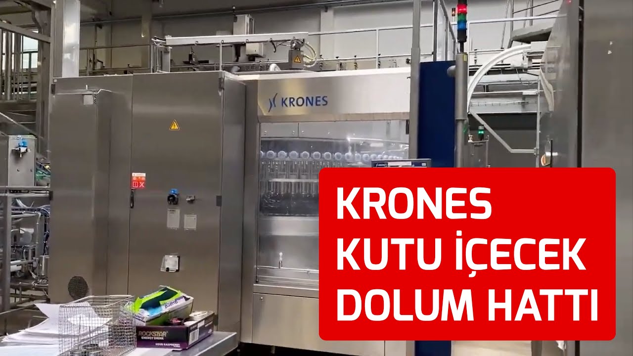 Krones Kutu İçecek Dolum Hattı | Krones Can Filling Line
