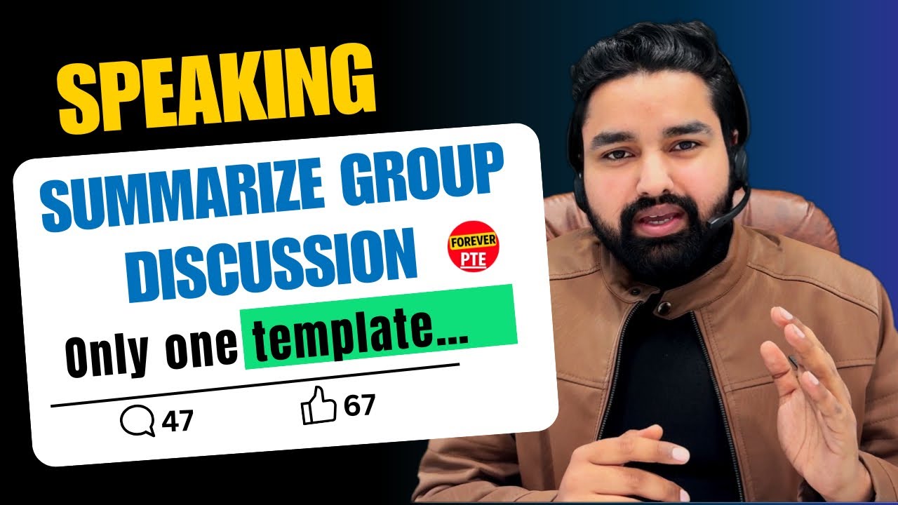 Summarize Group Discussion Template | Forever PTE
