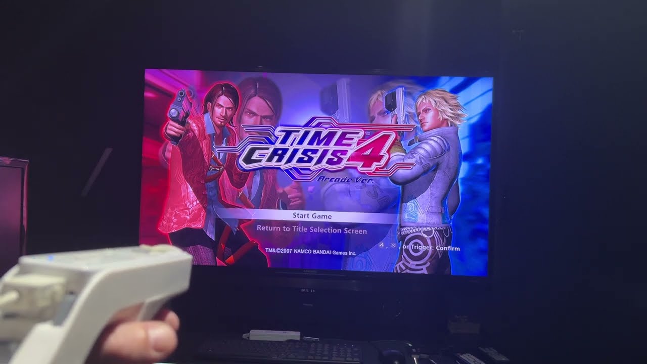 Time Crisis 4 - Wii Light Gun