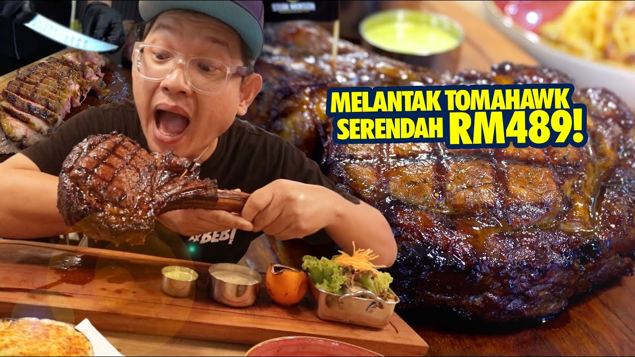 Berat 1.3KG! Boleh Ke Aku HABISKAN SET TOMAHAWK RM489 INI?