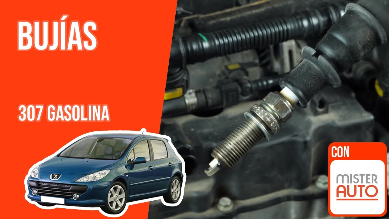Cómo cambiar las bujías Peugeot 307 1.4 16V ⚡