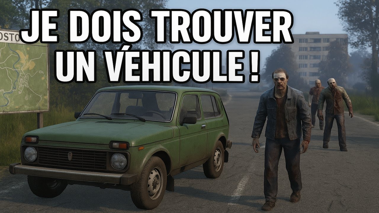 DAYZ Solo Je cherche un véhicule  Rostow  Saison 1 EP 5