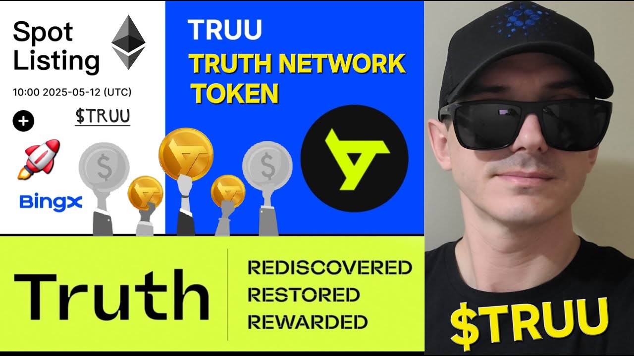$TRUU - TRUTH NETWORK TOKEN CRYPTO COIN HOW TO BUY TRUU BINGX CEX ETH ETHEREUM BLOCKCHAIN UNISWAP