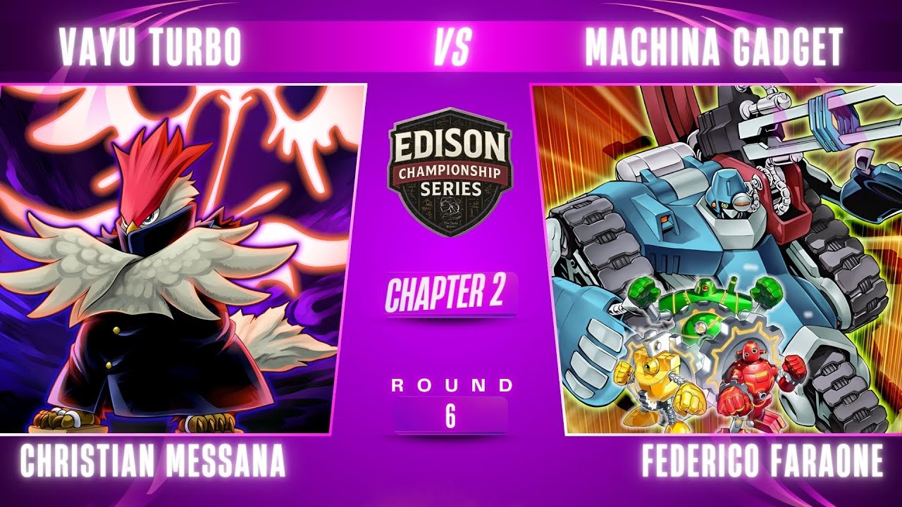 ECS CHAPTER 2 - Round 6! Vayu Turbo VS Machina Gadget - Christian Messana VS Federico Faraone