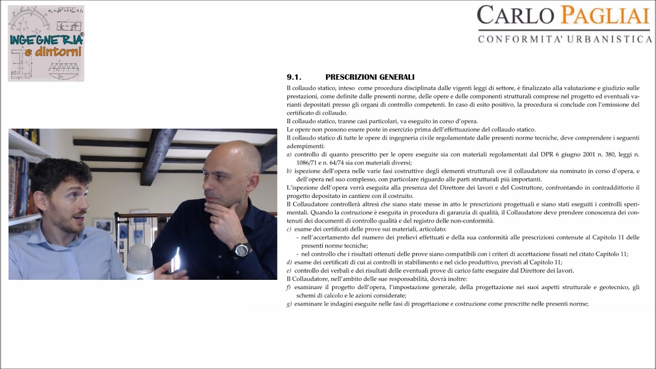 Il collaudo statico
