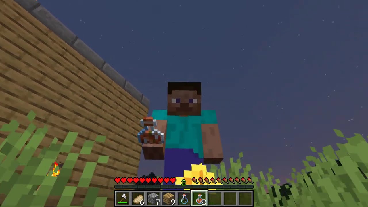 Minecraft wait what meme part 215 (very scary Alex)