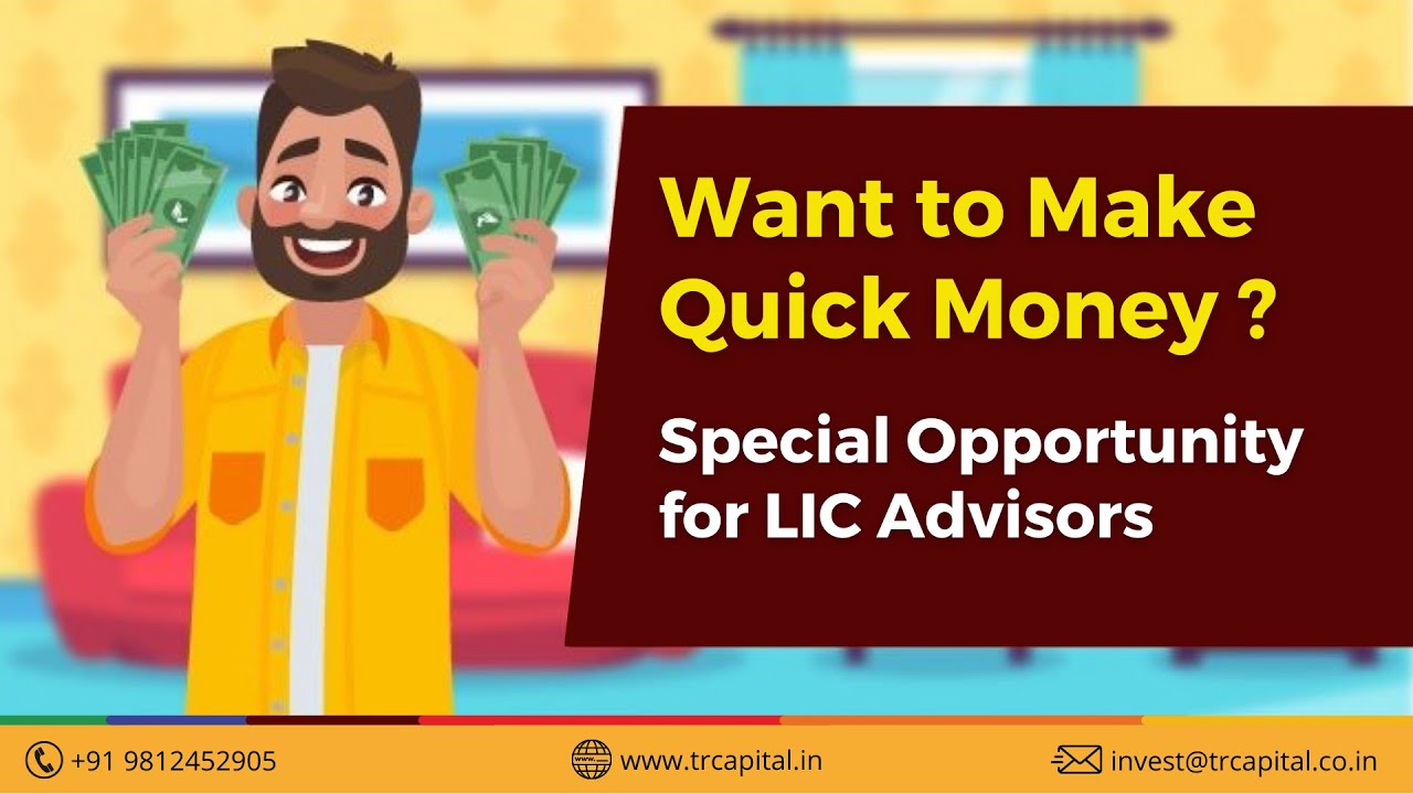 Opportunity for LIC advisors in LIC IPO | Make Some Extra Money With TR Capital