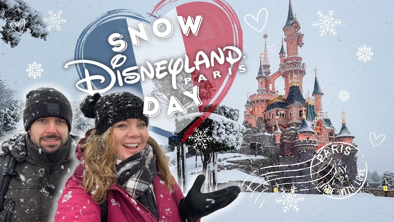 ✨ MAGICAL SNOW DAY AT DISNEY! ❄️🎄 Winter Wonderland Adventure | Disneyland Paris 🇫🇷 | Nov 2024