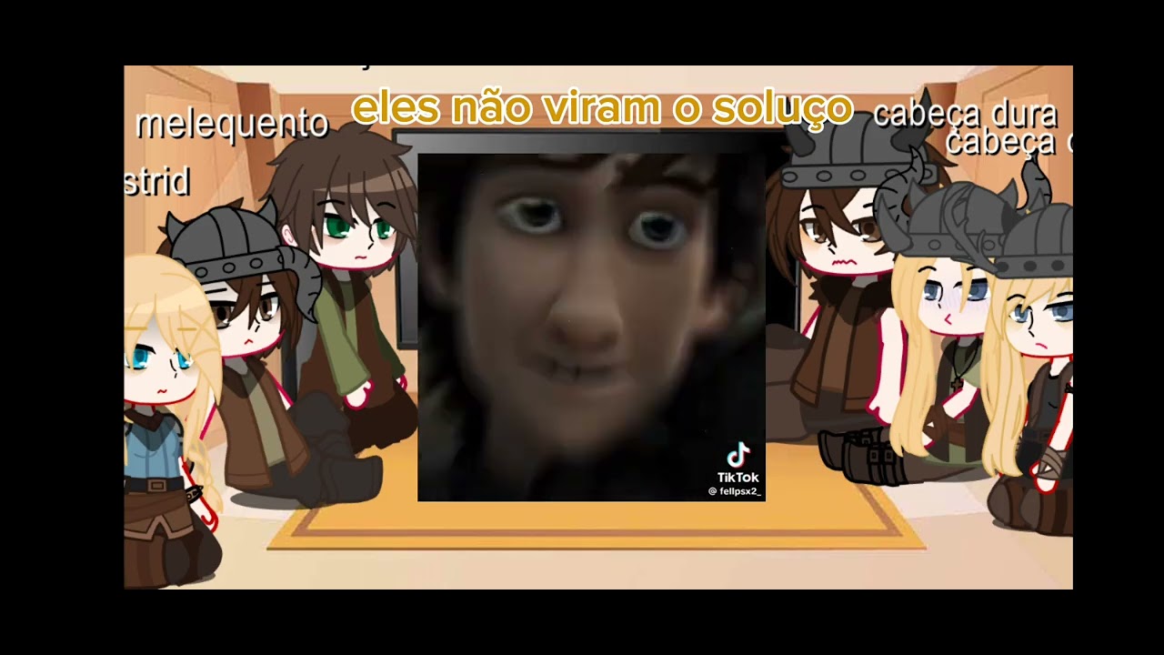 Como treinar seu dragão reagindo a TIKTOKS (parte 3)