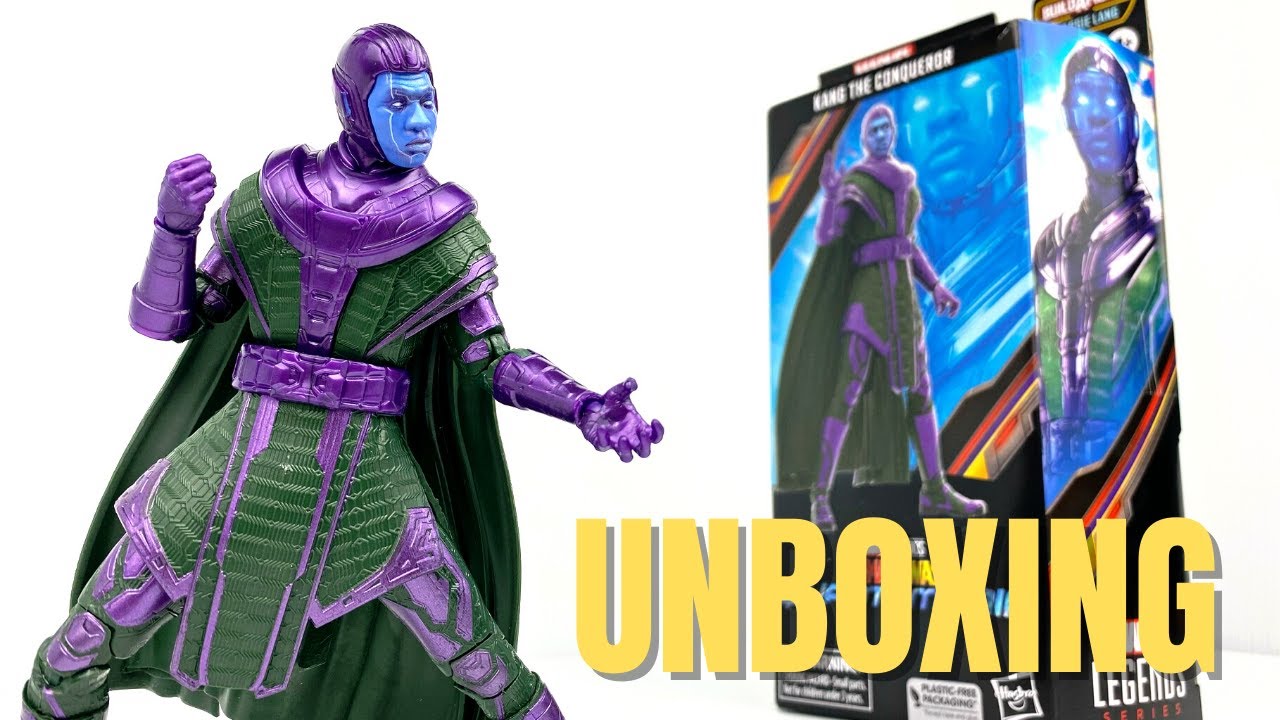KANG EL CONQUISTADOR MARVEL LEGENDS ANT-MAN AND THE WASP QUANTUMANIA UNBOXING Y COMPARACIONES