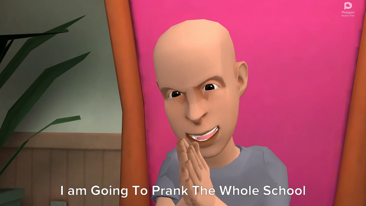 Classic Caillou Lies To The Principal
