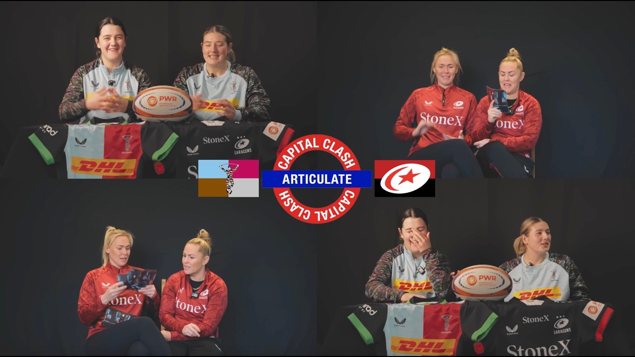 Capital Clash Articulate: Quins vs Sarries 🃏🆚💫