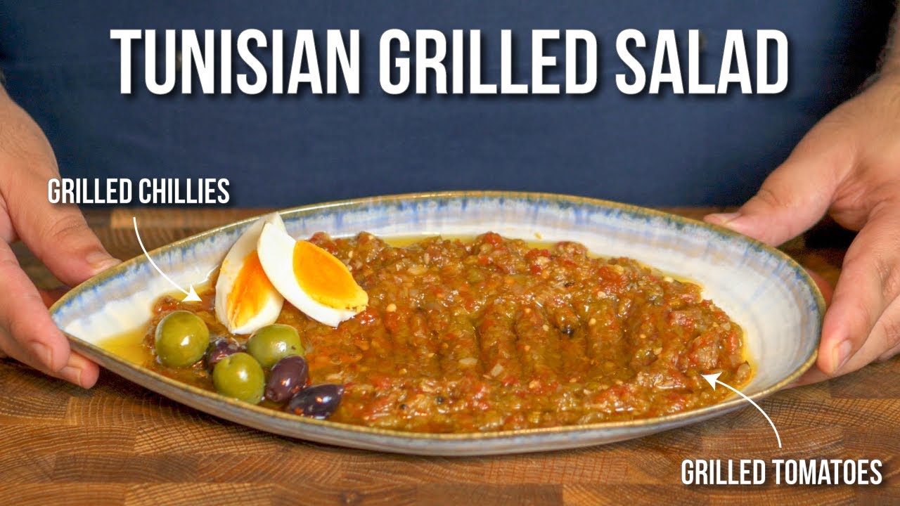 The GRILLED Tunisian salad that is perfect for summer