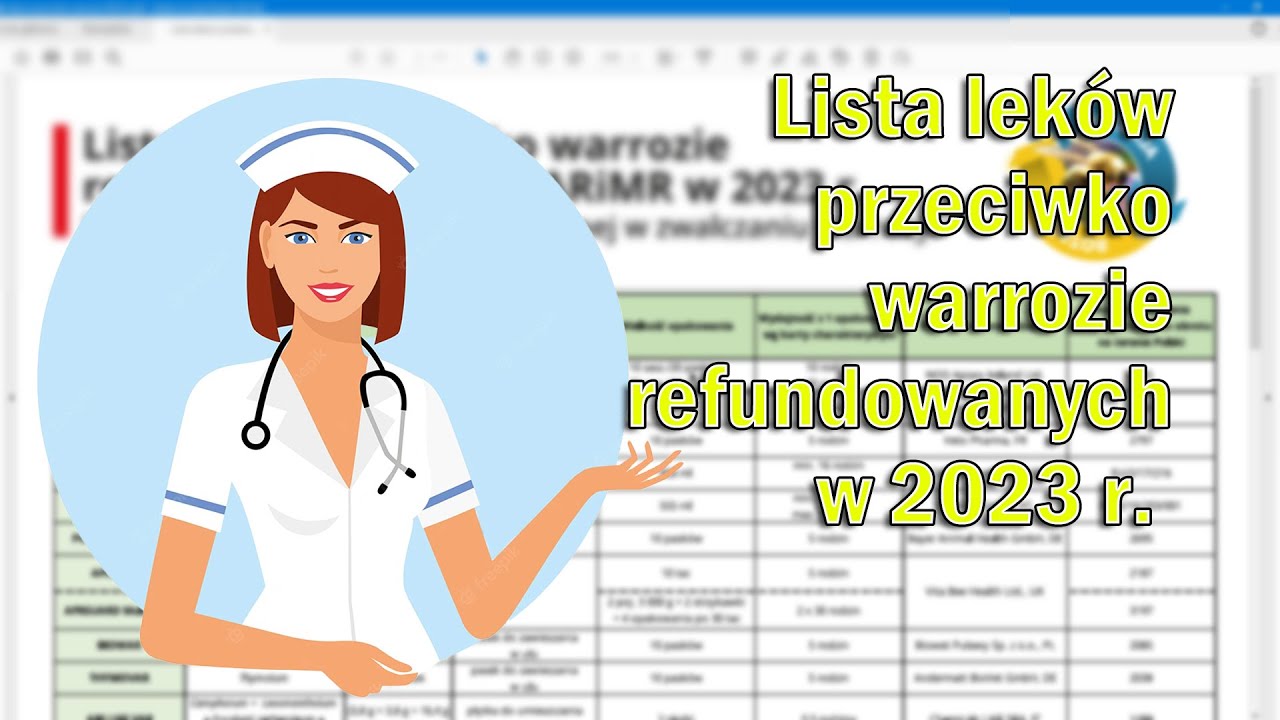 Lista leków przeciwko warrozie dopuszczonych do stosowania w Polsce w 2023 r.