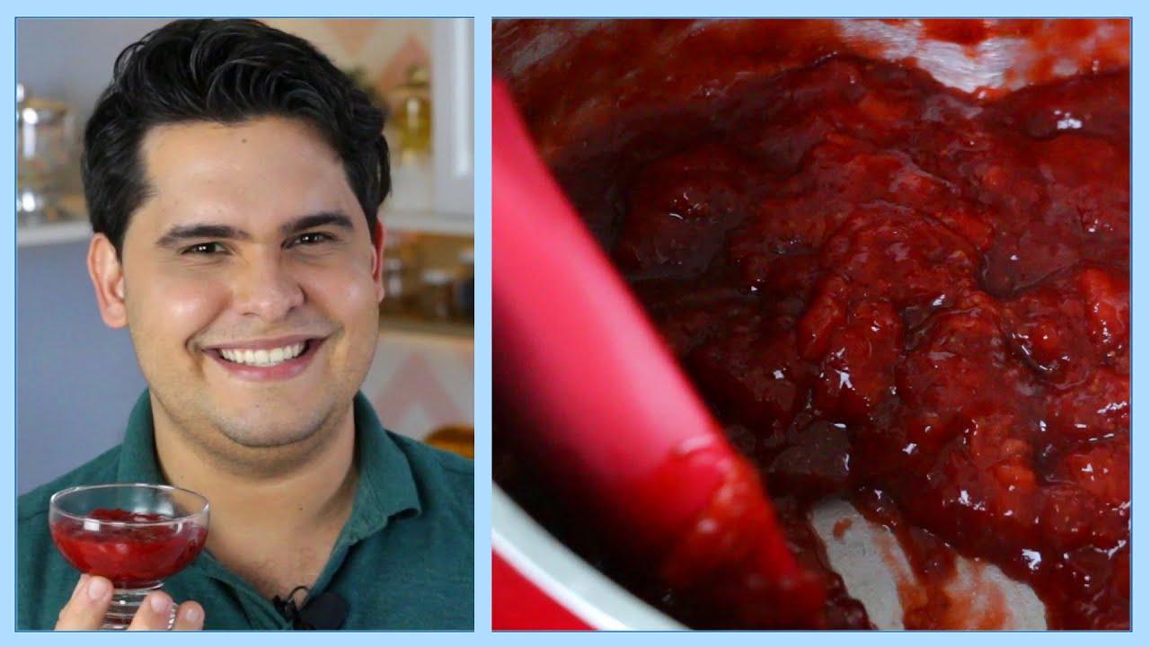Geleia de Morango  - Abcdário da Confeitaria - Receita Passo-a-Passo