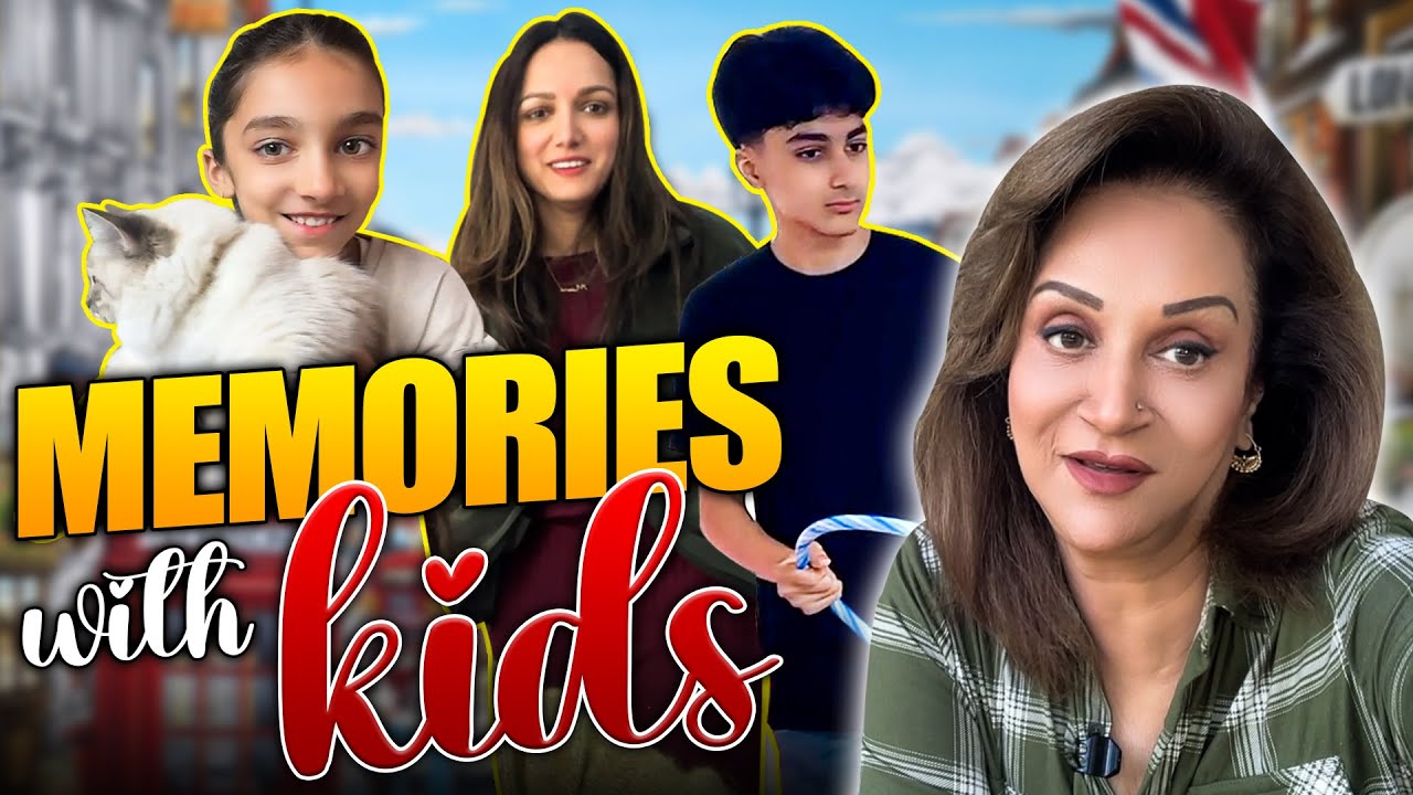 Memories With Kids | Bushra Ansari Vlogs