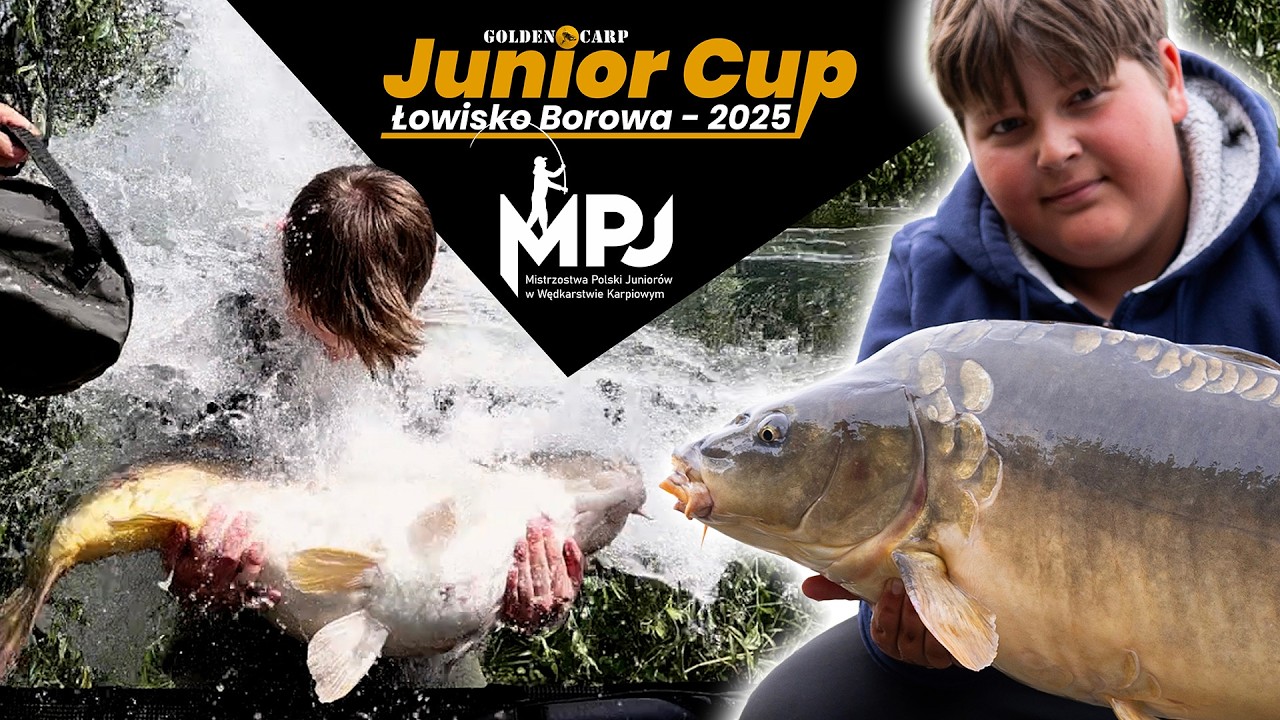 Zawody karpiowe dla młodzieży: Golden Carp Junior Cup 2025