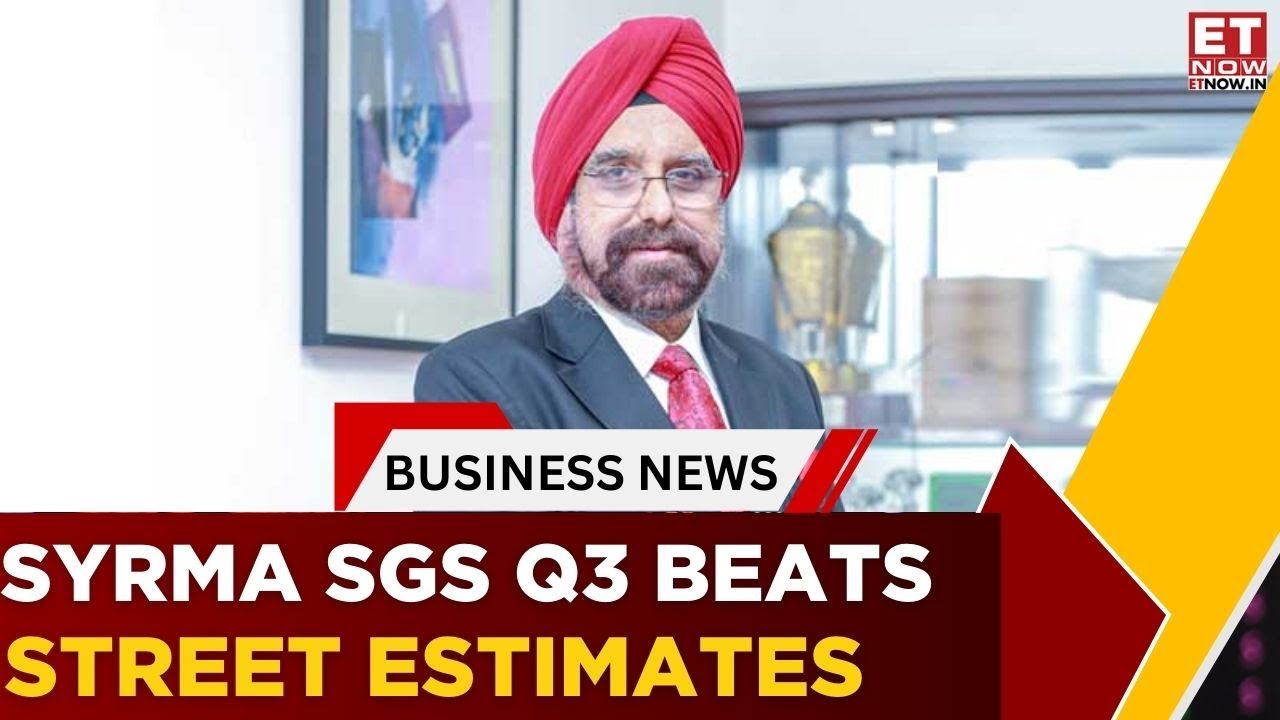 SYRMA SGS Q3 Results | Exports Surge 66%, Company Sees 30% Growth Ahead | JS Gujral | Business News
