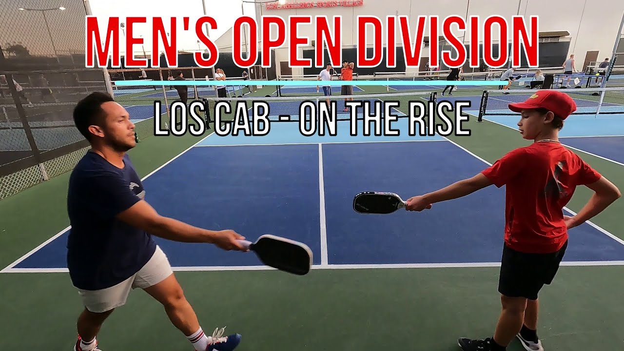 14 y/o Tama- Pickleball Prodigy vs 5.8/5.9's Los Cab OTR Men's Open