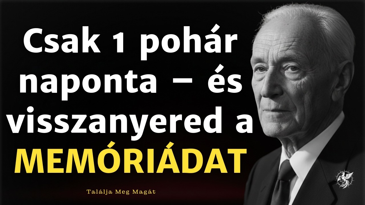 1 Titkos ÖSSZETEVŐ, Amely MEGÁLLÍTJA a Demenciát és VISSZAHOZZA a Memóriát