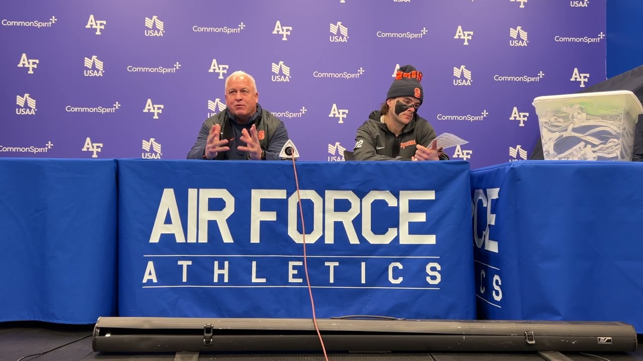 Press Conference | Men's Lacrosse at Air Force