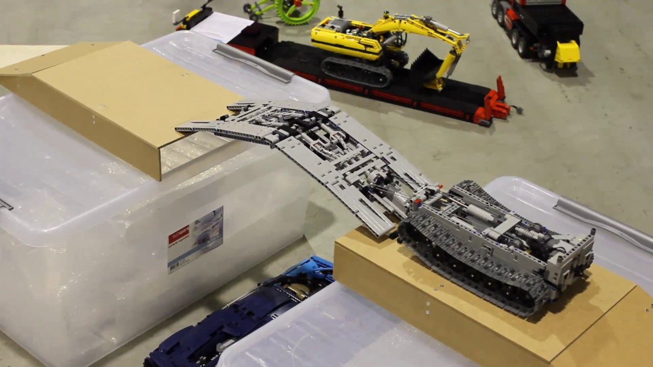 LEGO&reg; Technic Br&uuml;ckenleger MOC auf der Schwabenstein 2019