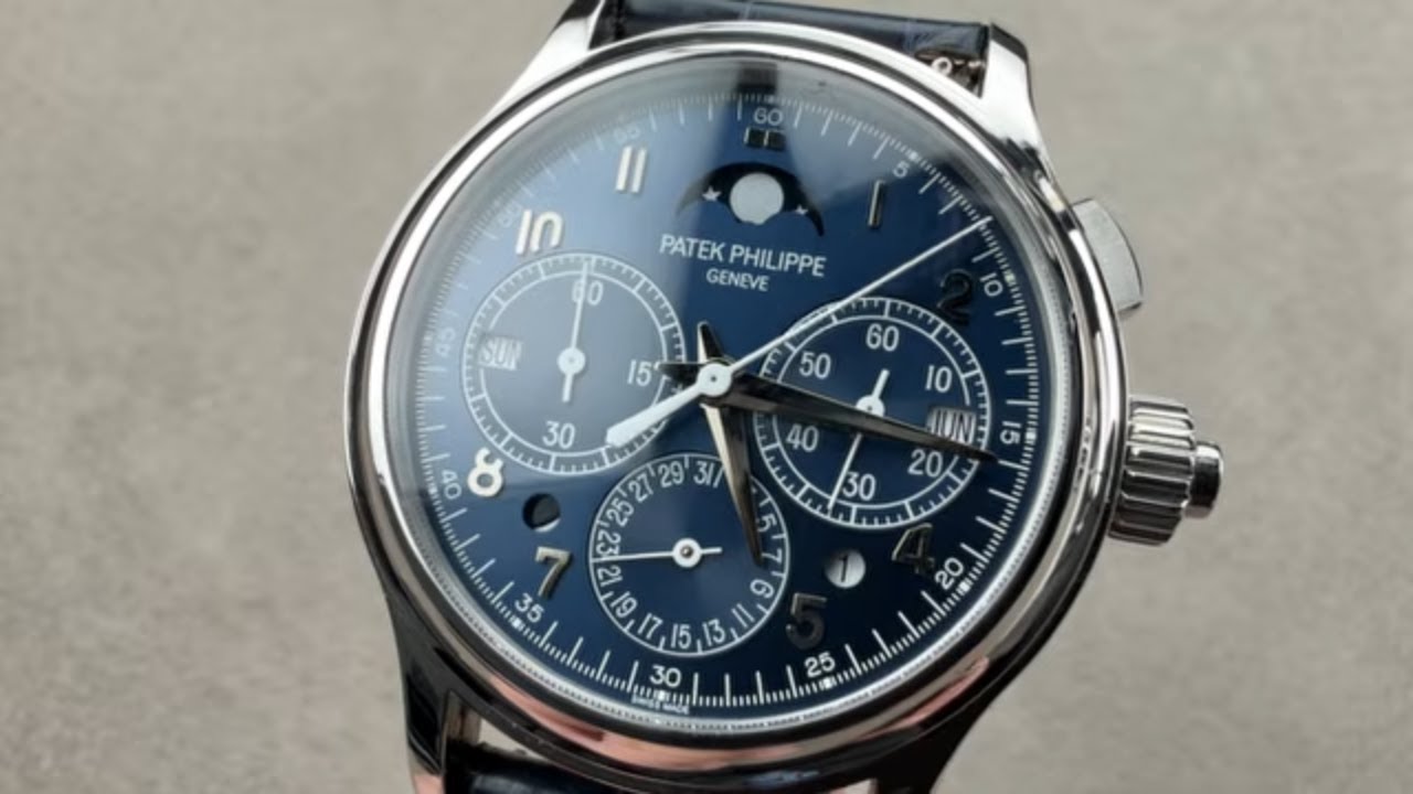 Обзор часов Patek Philippe 5372P Split Seconds Perpetual Calendar Chronograph 5372P-001