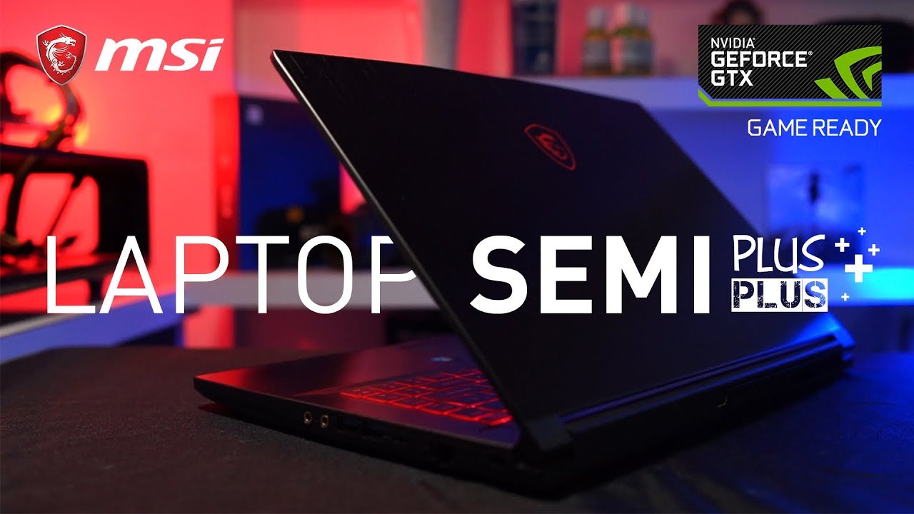 Laptop Yang PAS Untuk Mobilitas, For Gamer & Professional | Review MSI GF63 8RC