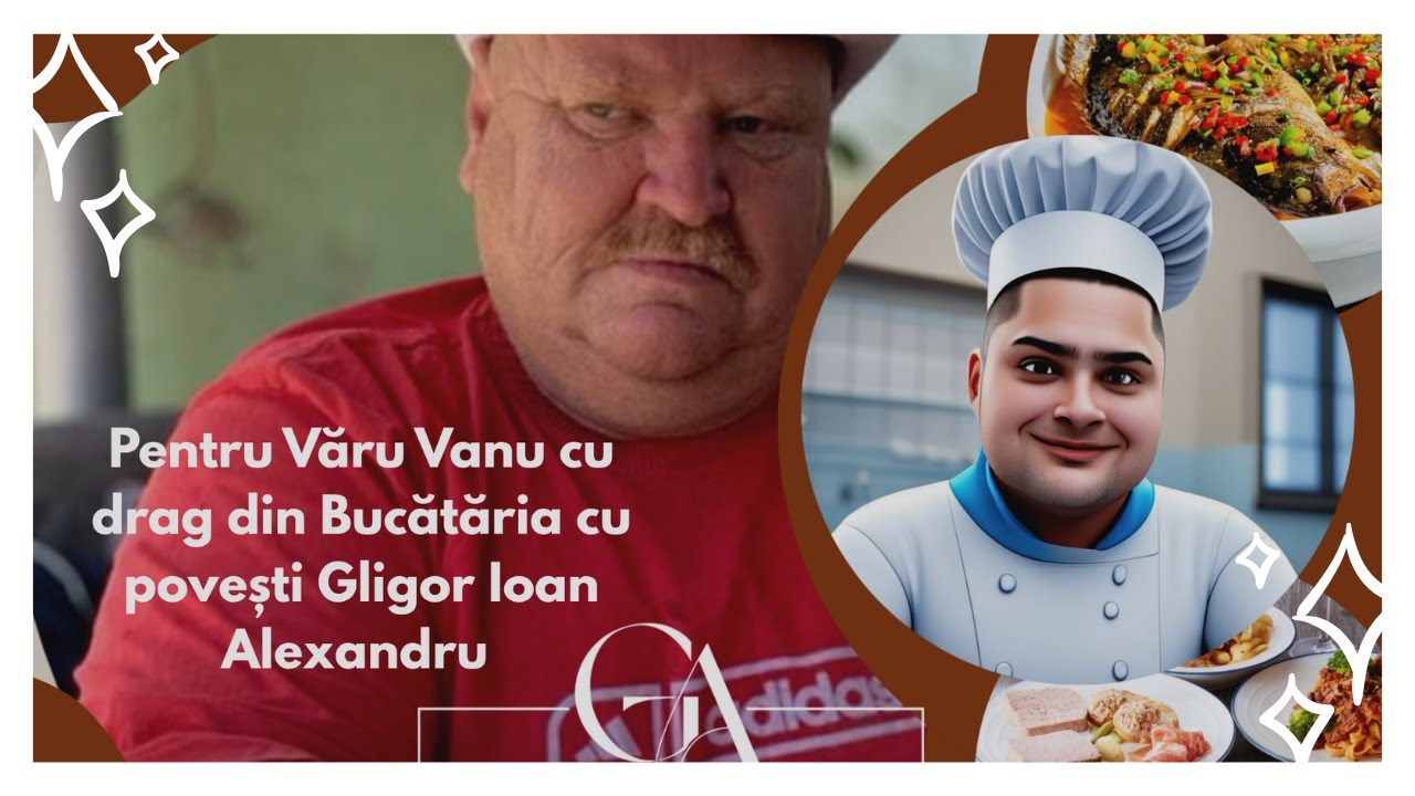 in vizită la Văru Vanu la o bucată de șuncă bătrână și o prăjitură