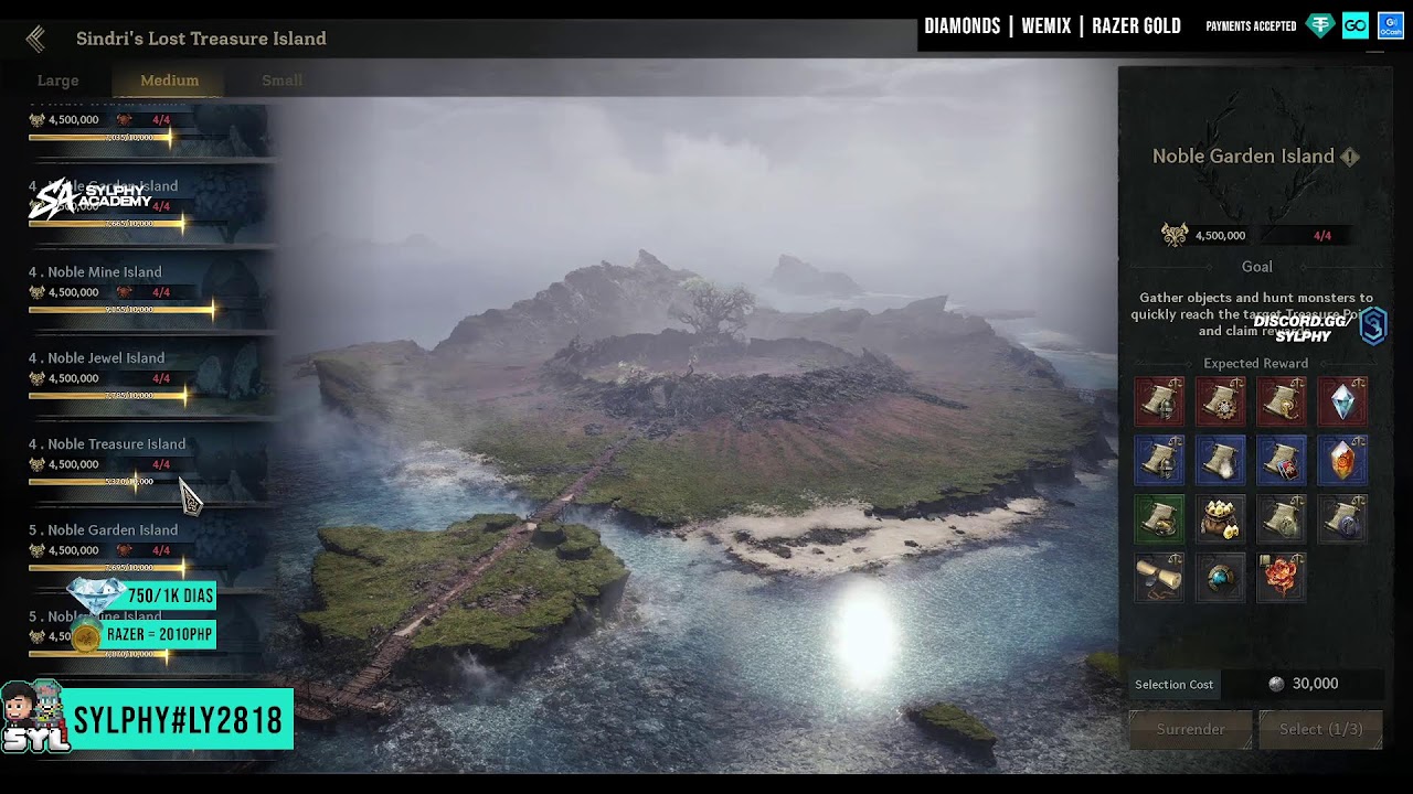 Sindri's Lost Treasure Island