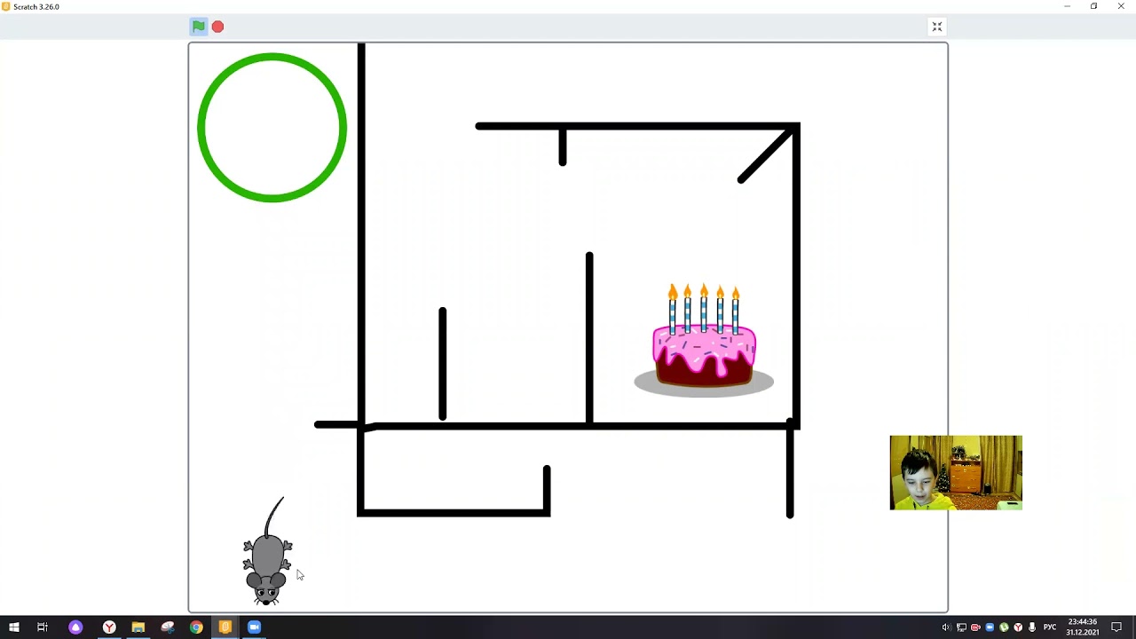 Создаём лабиринт в Scratch
