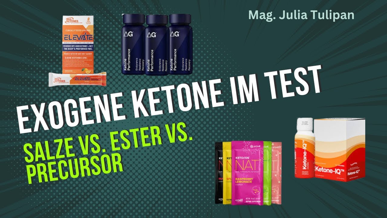 Exogene Ketone im Test - Pr&uuml;vit, HMVN, DeltaG, KetoCitra, Real Ketones, Ketones Plus
