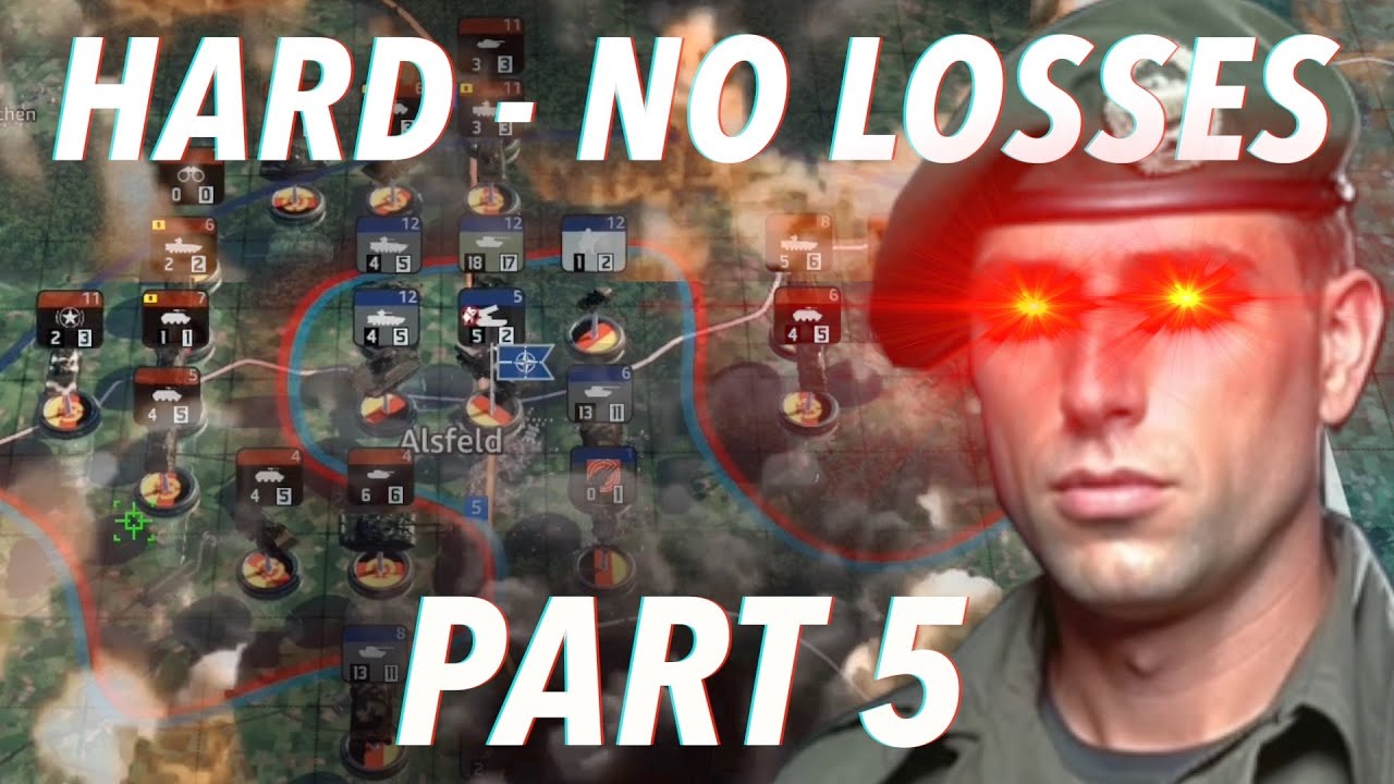 WARNO: Army General - NATO campaign part 5 - HARD / No Losses challenge - Counter-offensive