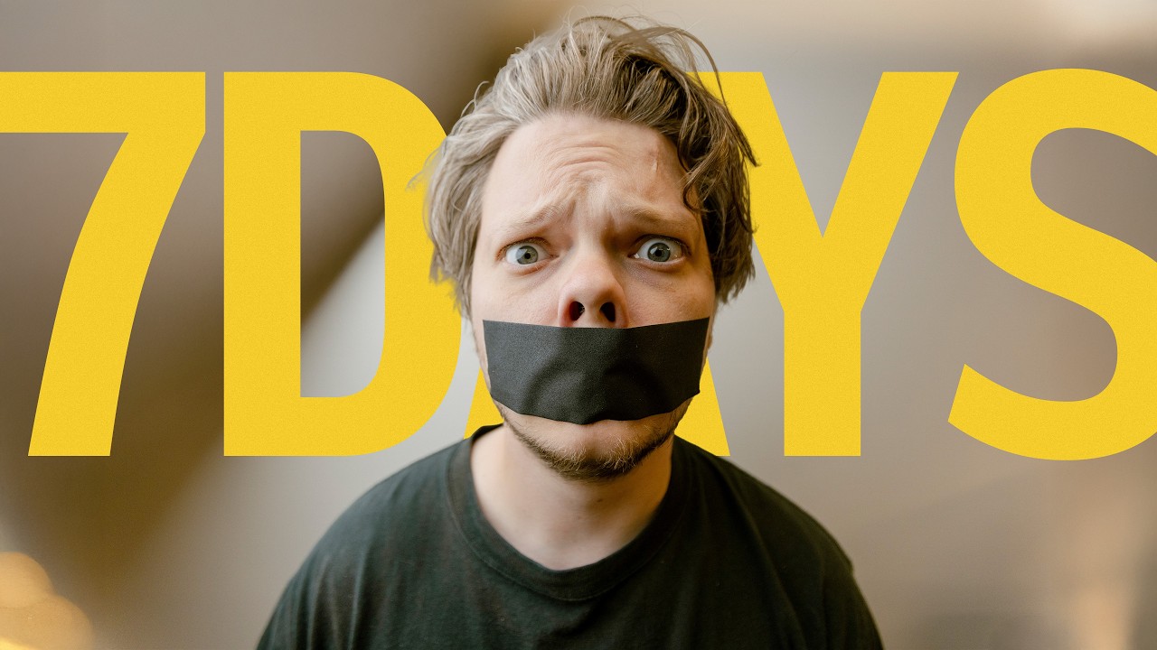 I Didn't Speak for 7 Days - Here's What Happened