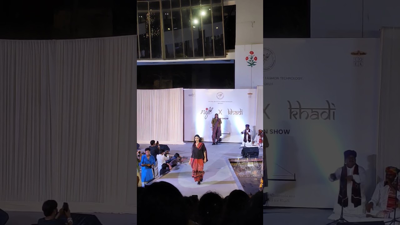 Ramp walk 😍🎉 || NIFT NEW DELHI || #shorts #youtubeshorts #viral