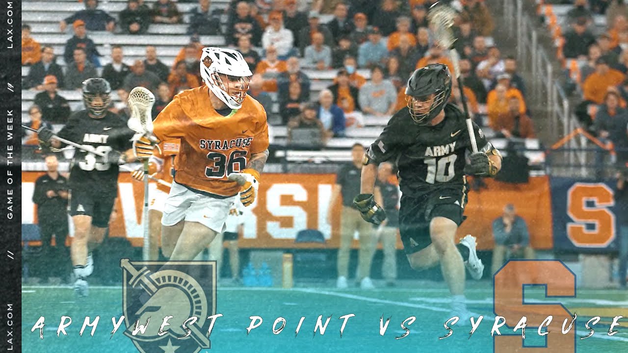 Army West Point vs Syracuse | Lax.com Game of the Week