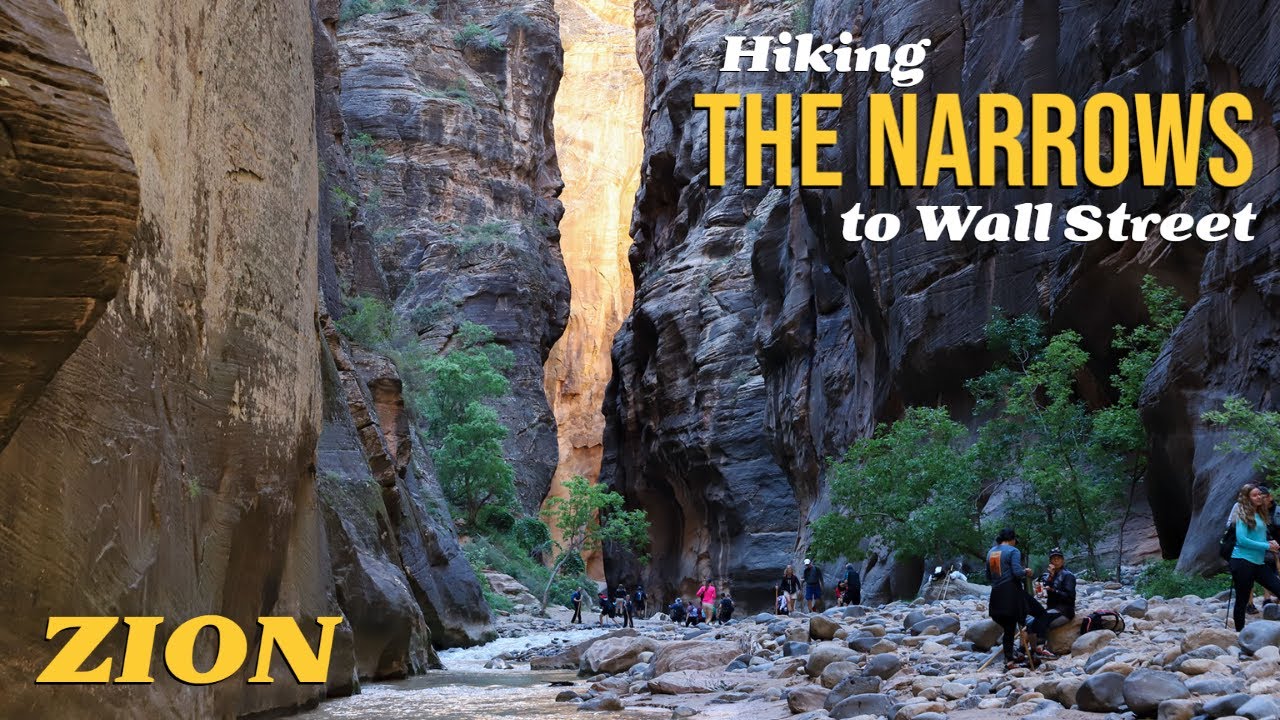 Hiking The Narrows to Wall Street - Zion
