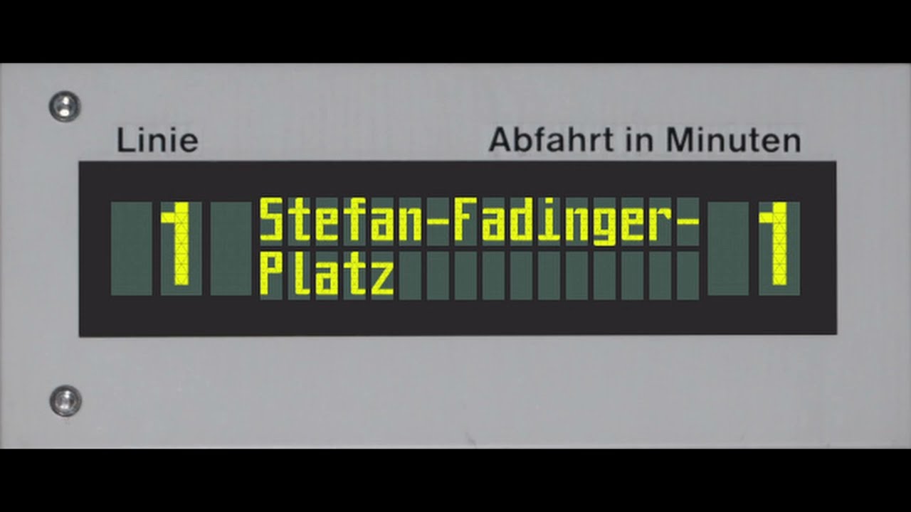 Wiener Linien Ansagen - Linie 1 Fahrtrichtung 1 (2012; Franz Kaida)