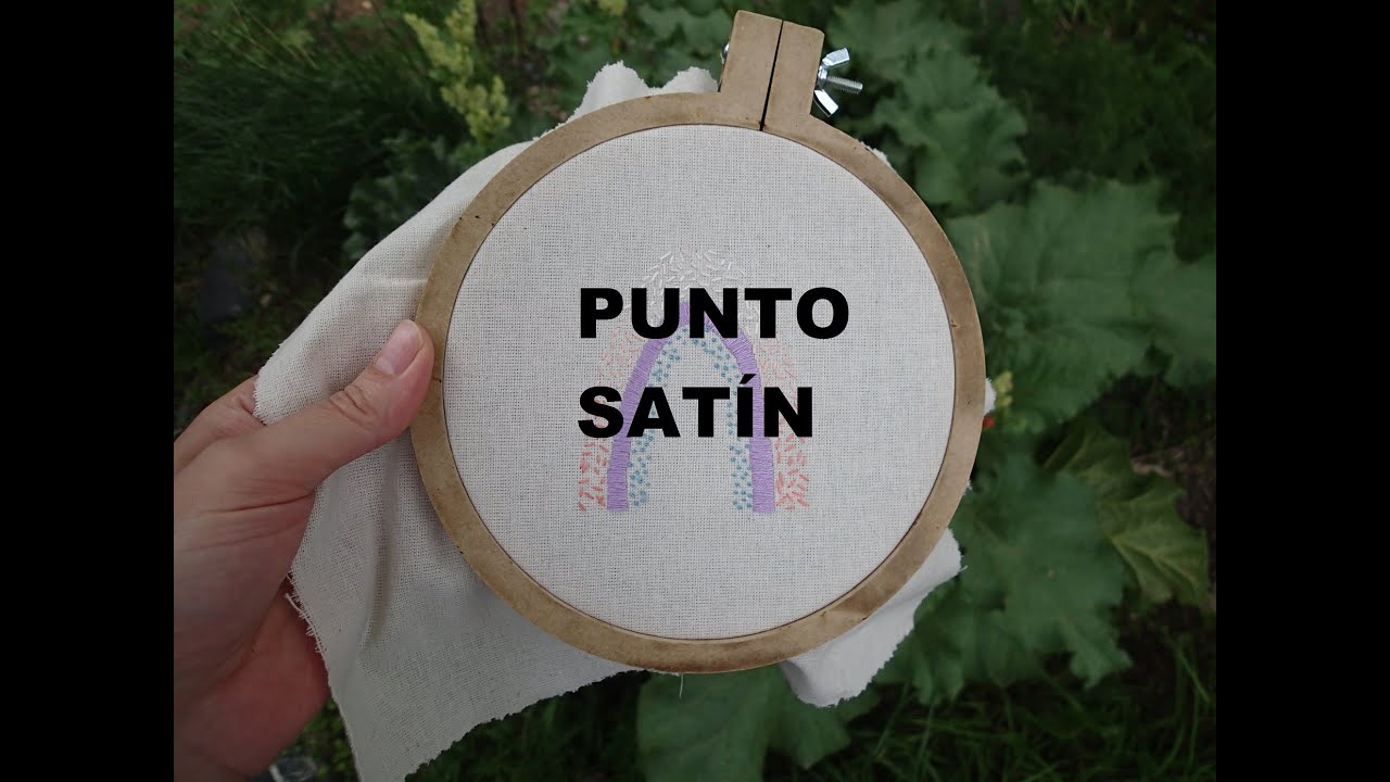 PUNTO SATIN BORDADO
