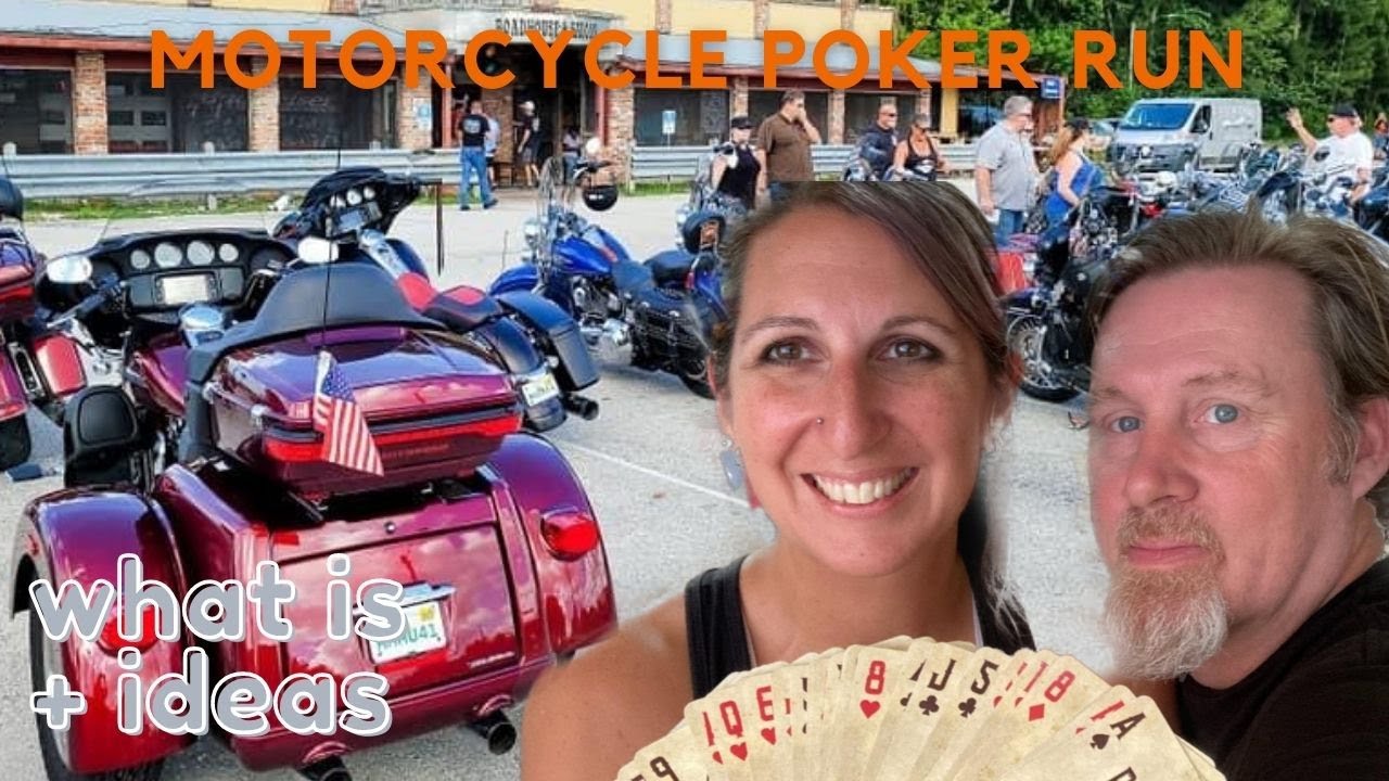 What is and how to put on a motorcycle poker run. Badger Recap